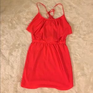 Neon pink summer dress 👗👛